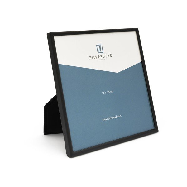 Črn kovinski stoječ/stenski okvir 16x16 cm Sweet Memory – Zilverstad