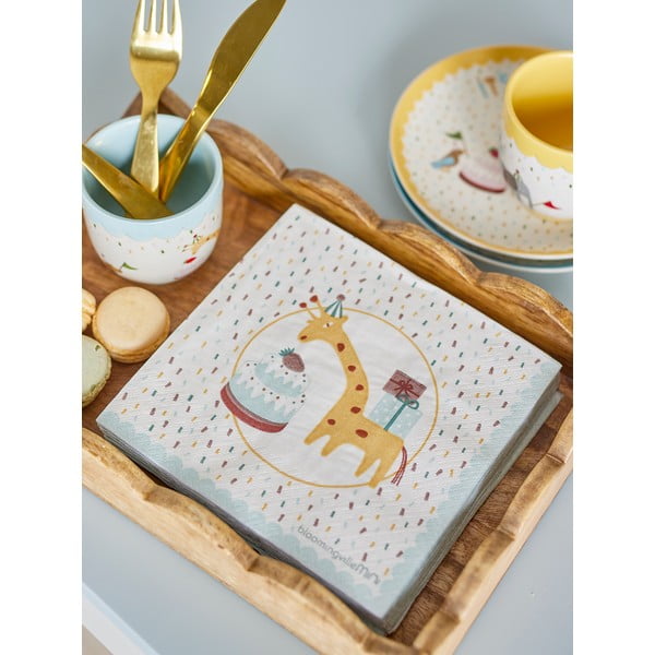 Papirnati prtički v kompletu 20 ks 33x33 cm Celebrate – Bloomingville Mini-image-1