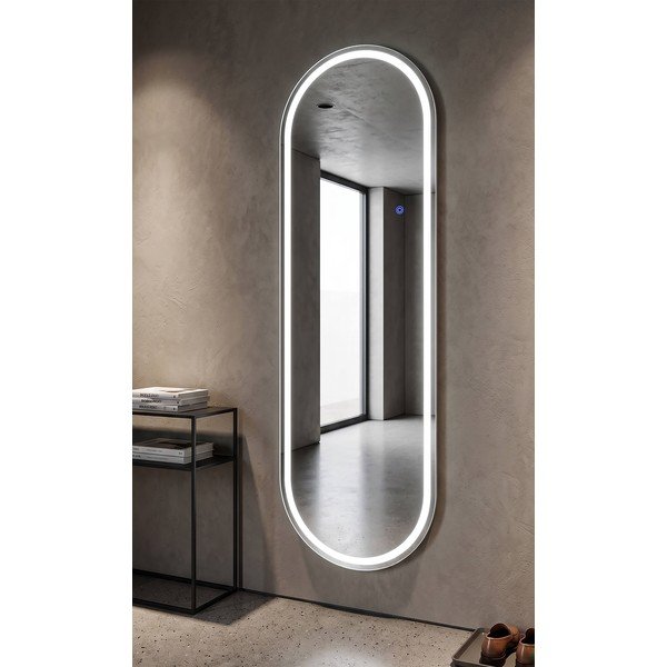 Stensko ogledalo z lučjo 50x160 cm Oval – Mauro Ferretti-image-1
