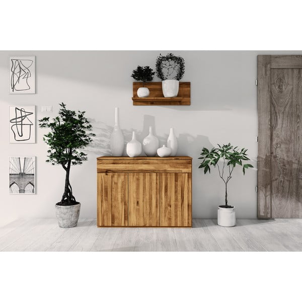 Polica iz hrastovega lesa Vento - The Beds-image-1