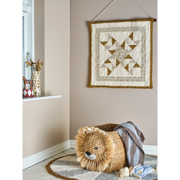 Otroška škatla za shranjevanje iz protja v naravni barvi 52x32x36 cm Harrison – Bloomingville Mini-image-3