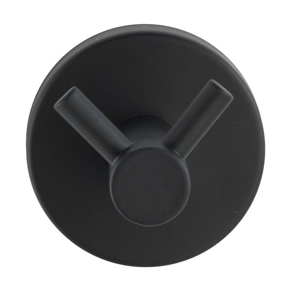 Mat črn stenski obešalnik iz nerjavečega jekla Bosio – Wenko-image-2