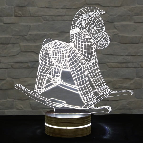 Namizna svetilka Horse 3D