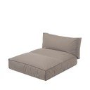 Bež oblazinjen vrtni ležalnik STAY - Blomus