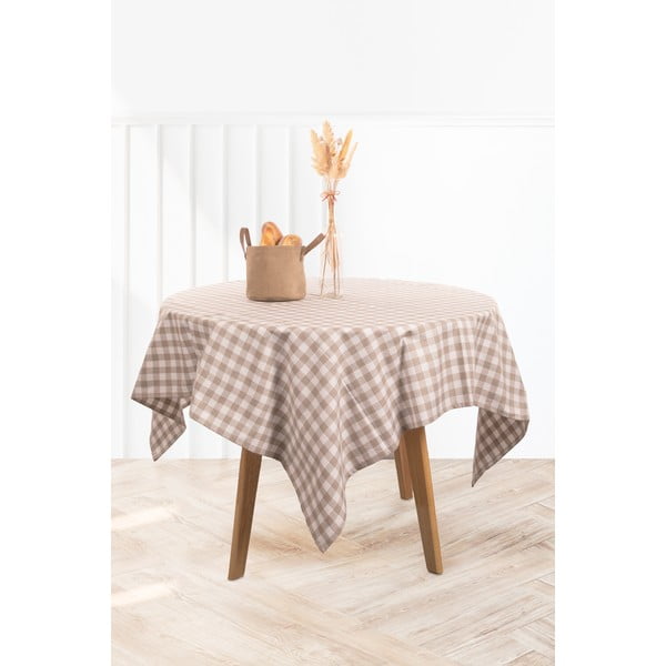 Bombažen namizni prt 150x150 cm Gingham – Tiseco Home Studio-image-4