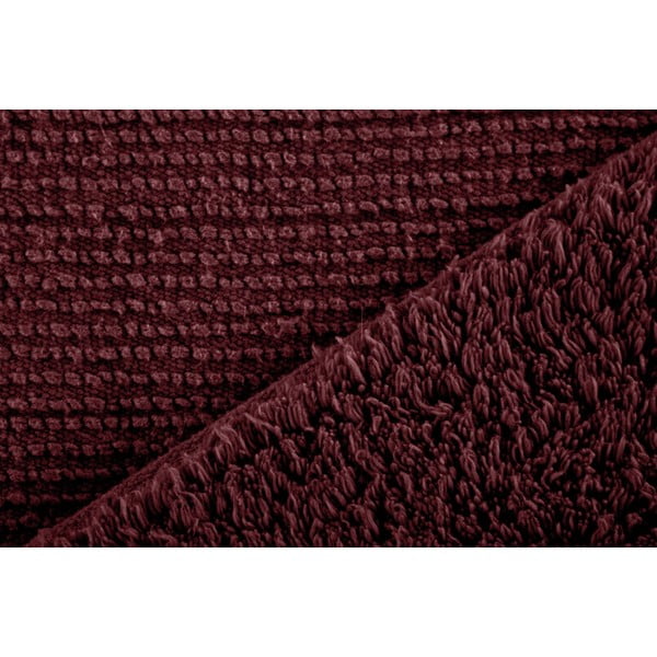 Bordo rdeča kopalniška preproga 50x45 cm Riva - Tiseco Home Studio-image-1