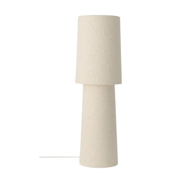 Bela bouclé namizna svetilka (višina 58 cm) Philo – Ellos Home