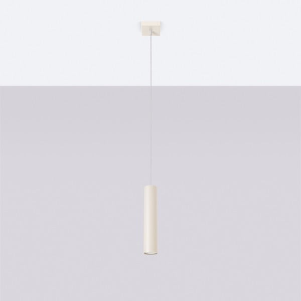 Kremno bela viseča svetilka ø 8 cm Castro – Sollux-image-4