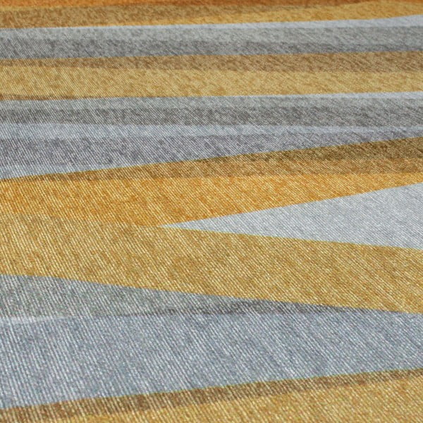 Oranžno-siva pralna preproga Flair Rugs MATCH ISABELLA, 170 x 240 cm-image-3