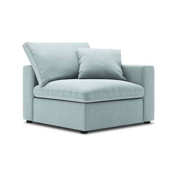 Svetlomoder kotni del modularne zofe Windsor & Co Sofas Galaxy, desni kot-image-2