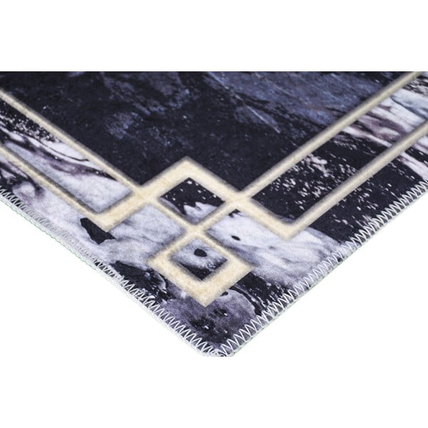 Črna preproga Vitaus Willow, 160 x 230 cm-image-2