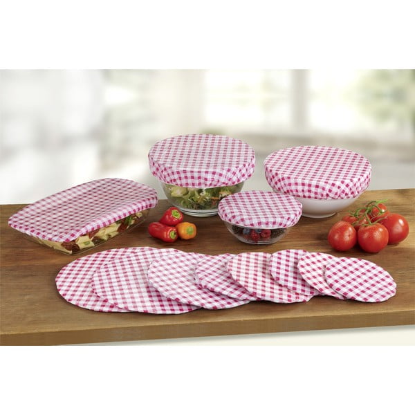 Plastični univerzalni pokrovi za živila v kompletu – Maximex-image-1