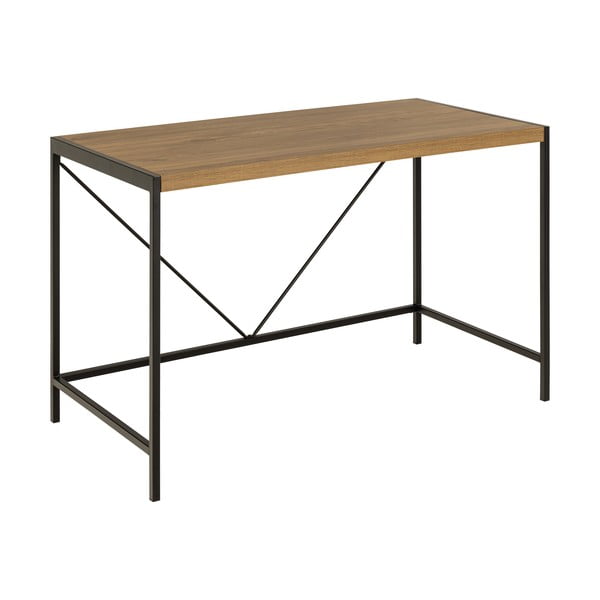 Pisalna miza v hrastovem dekorju 60x120 cm Bahamas – Actona-image-2