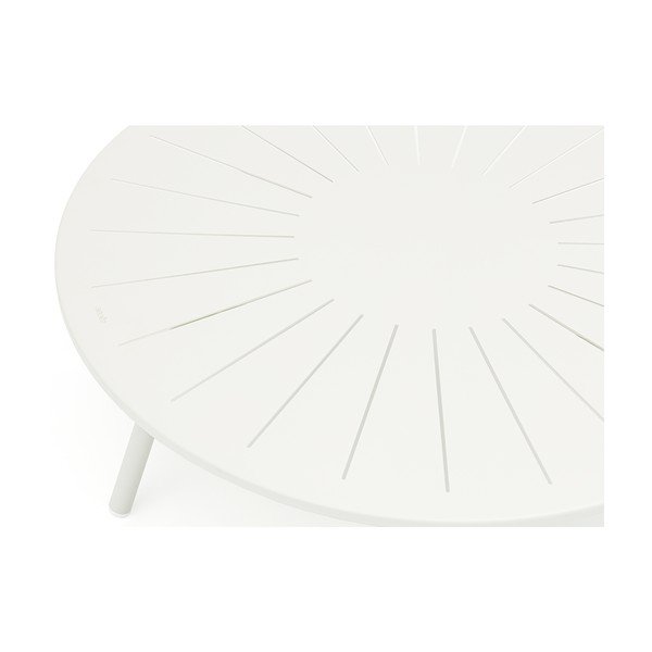 Aluminijasta okrogla vrtna mizica ø 110 cm Fleole – Ezeis-image-2