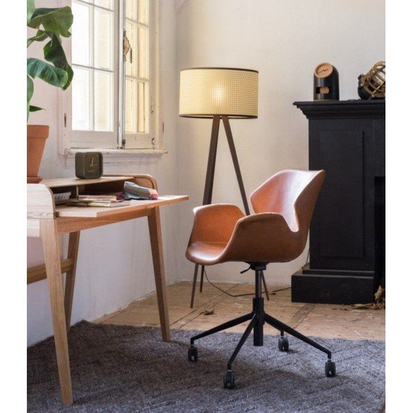 Rjav pisarniški stol Zuiver Office Chair Nikki-image-1