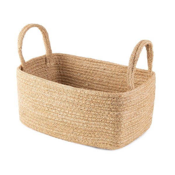 Košara za shranjevanje iz jute Compactor, 24 x 15 cm-image-4