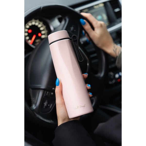 Rožnata termoska 500 ml Fuori – Vialli Design-image-4