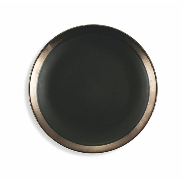 18-delni komplet črne keramične posode Villa d'Este Naima-image-4