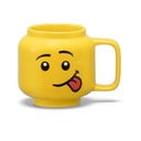 Rumena keramična otroška skodelica 255 ml Head - LEGO®
