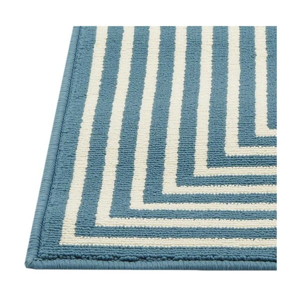 Modra zunanja preproga Floorita Braid, 160 x 230 cm-image-3