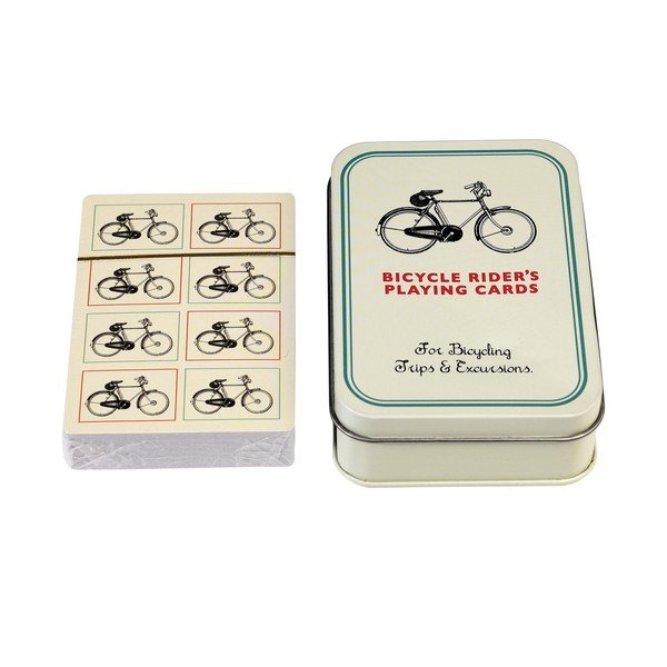 Igralne karte v pločevinasti škatli Rex London Bicycle-image-2