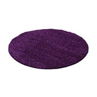 Temno vijolična okrogla preproga ø 200 cm Life – Ayyildiz Carpets
