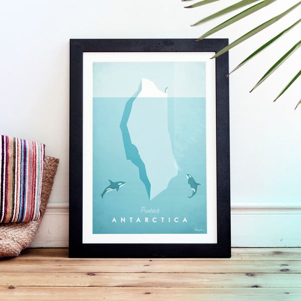 Plakat Travelposter Antarktika, A3-image-1