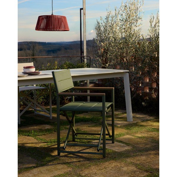 Kovinsko senčilo v barvi terakote ø 46 cm Aldet – Kave Home-image-1