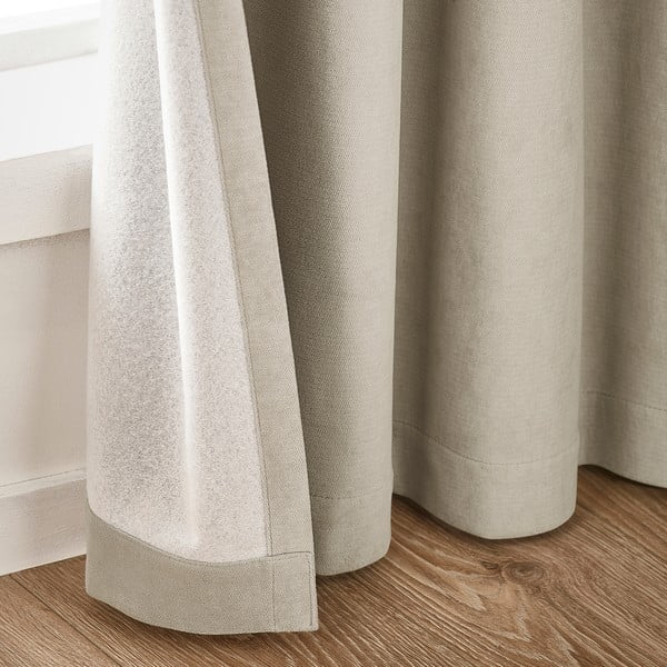 Bež zatemnitvene zavese v kompletu 2 ks 117x137 cm Wilson – Catherine Lansfield-image-2