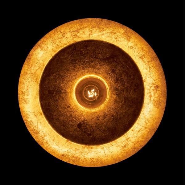 Bel dvojna viseča svetilka z detajli v zlati barvi  Sotto Luce Cinco-image-4