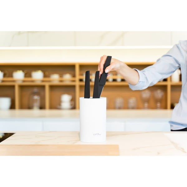 Beli blok za nože Vialli Design Universal-image-3