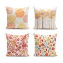 Komplet 4 prevlek za vzglavnik Minimalist Cushion Covers Autumn Design, 45 x 45 cm