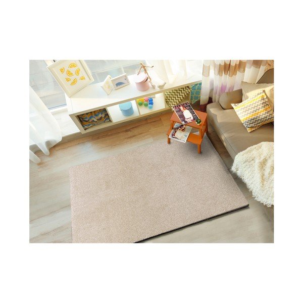 Kremasto-bela preproga Universal Velour, 57 x 110 cm-image-1
