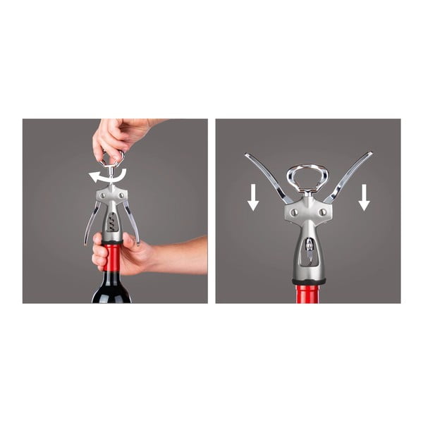 Odpirač za vino iz nerjavečega jekla – VacuVin-image-3