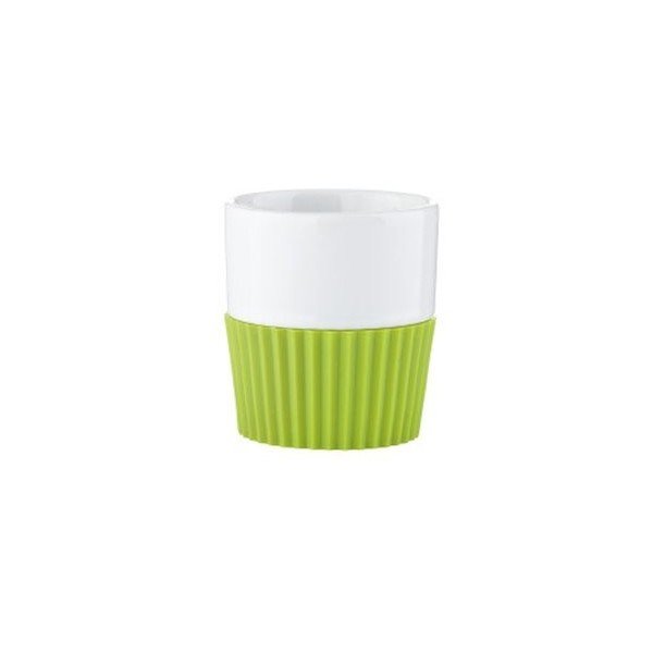 Komplet 4 vrčkov za espresso Confetti Lime-image-1