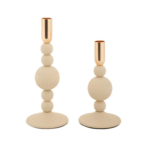 Kovinski svečniki v kompletu 2 ks Aster – Mauro Ferretti-image-2