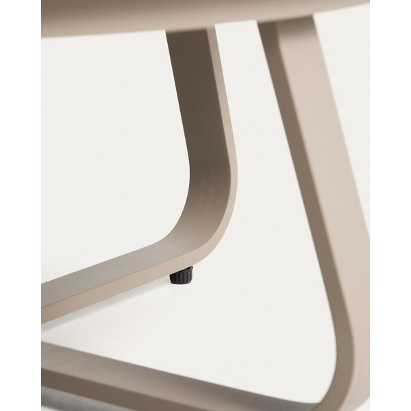 Kovinska okrogla vrtna klubska mizica ø 80 cm Tamaris – Kave Home-image-3