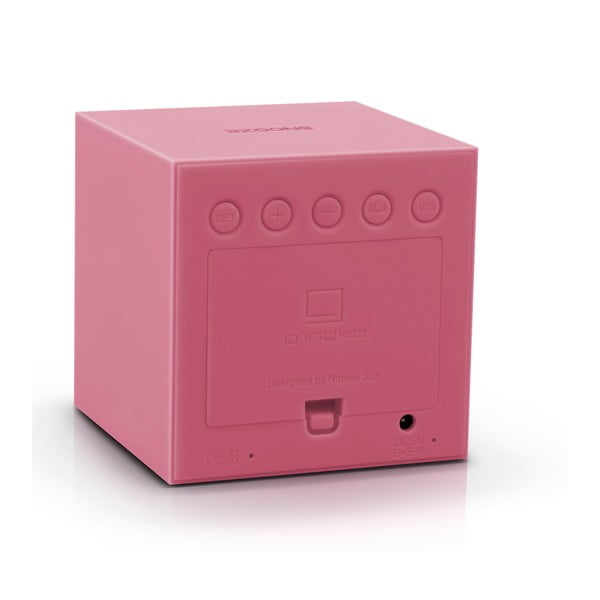 Roza LED budilka Gingko Gravity Cube-image-3