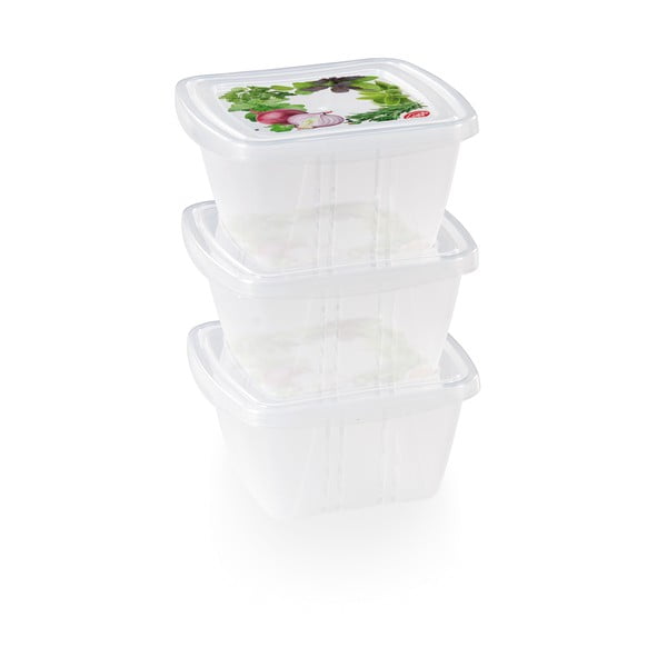 Komplet 3 škatlic za hrano Snips Classic, 0,25 l-image-2