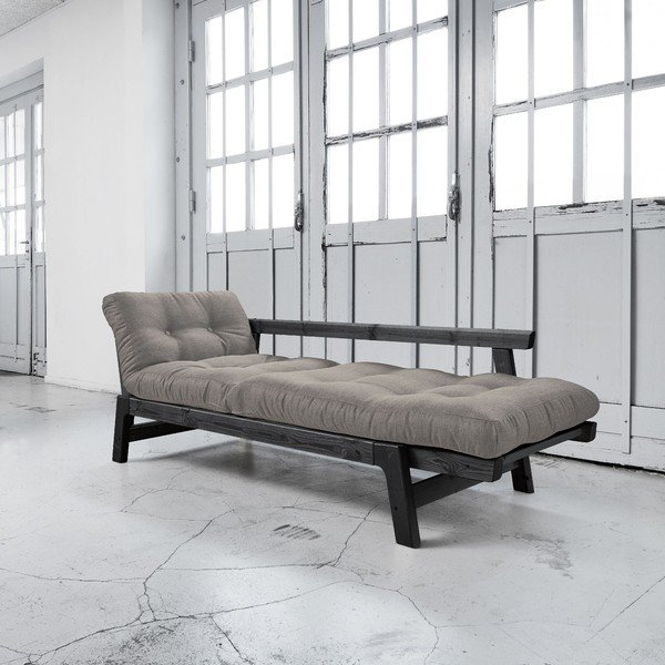 Raztegljiv kavč Karup Step Black/Granite Grey-image-2