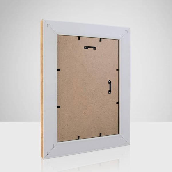 Plastičen stenski okvir v naravni barvi 28x38 cm-image-1