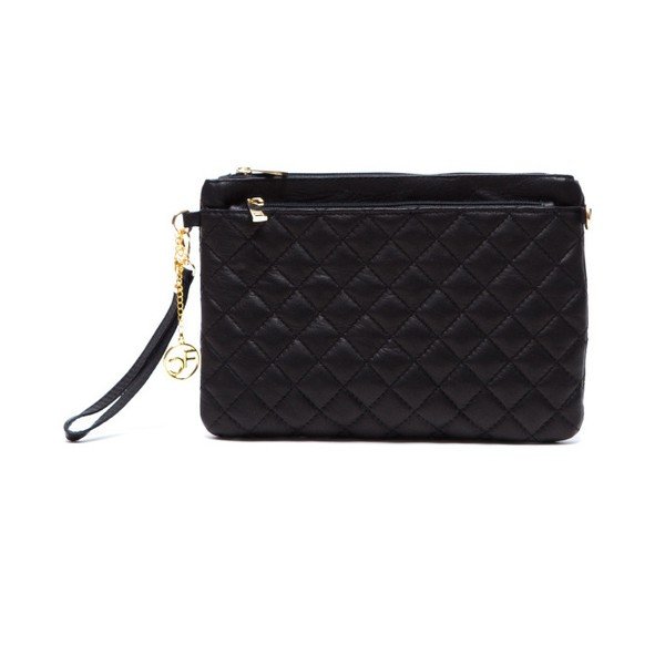 Usnjena torbica Carla Ferreri 2136 Nero-image-2