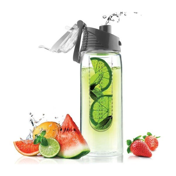 Steklenička Grey Asobu Flavour It 2 Go, 600 ml-image-2