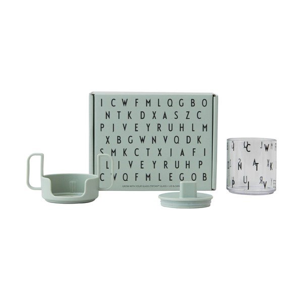 Zelen otroški lonček Design Letters Grow With Your Cup-image-2