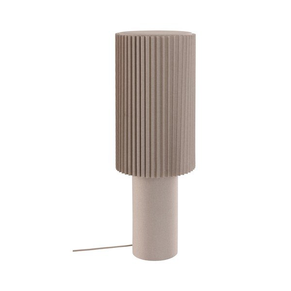 Bež tekstilna stoječa svetilka (višina 80 cm) Harriet – Jotex
