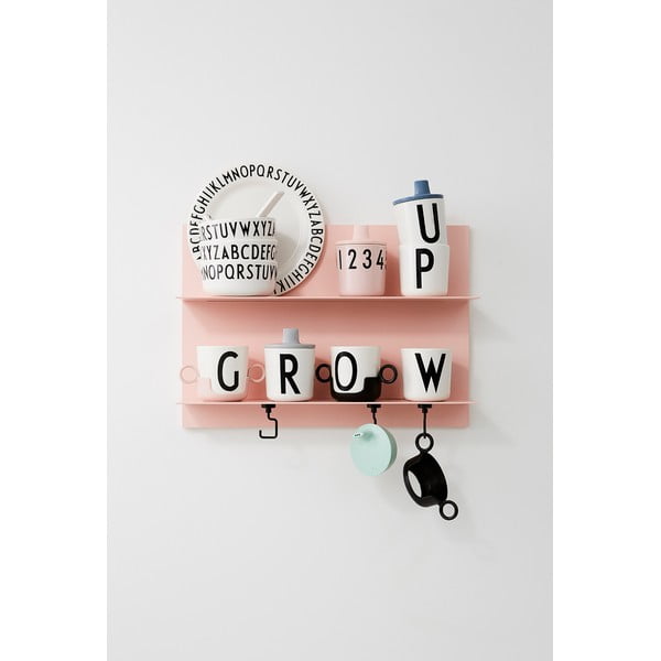 Črn pokrovček za lonček Design Letters, ø 7 cm-image-3