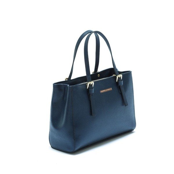 Modra usnjena torbica Isabella Rhea Classic-image-2