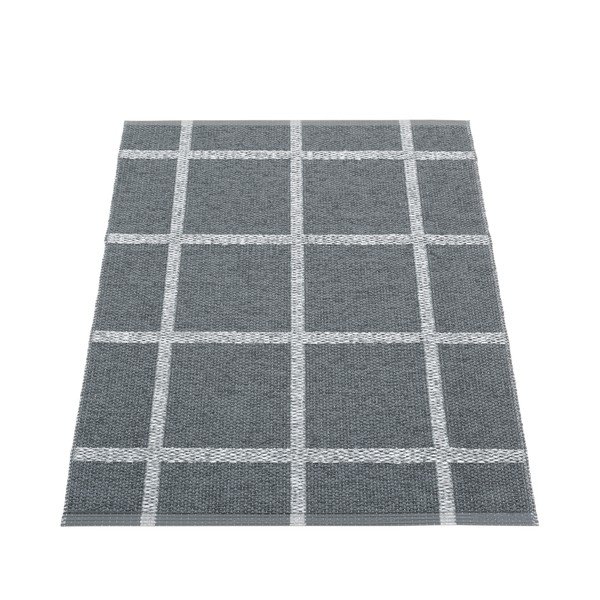 Antracitno siva notranja in zunanja preproga 70x100 cm Ada Granit – Pappelina