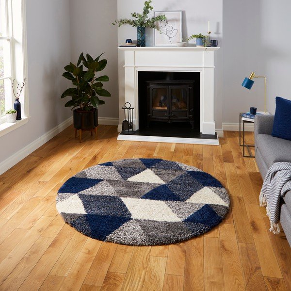 Preproga Think Rugs Royal Nomadic Trinagle, ø 160 cm-image-1