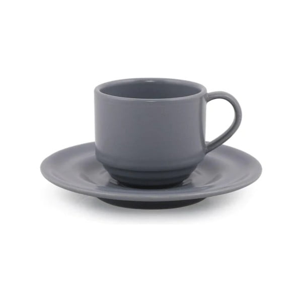 Sive skodelice v kompletu za espresso 12 ks 75 ml – Kütahya Porselen